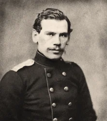 Retrato de Lev Tolstoi, 1855